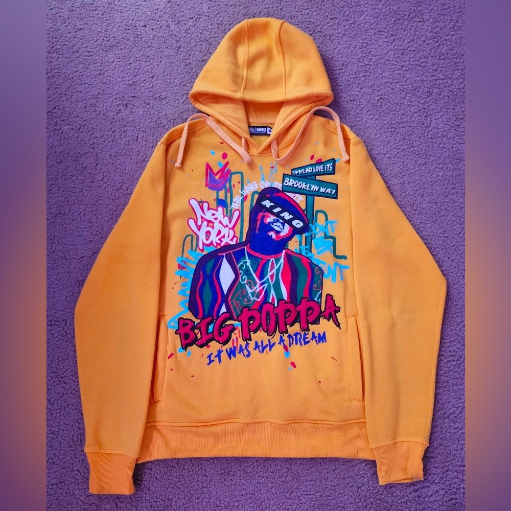 Rebel Minds Sweatshirt Medium “BIG POPPA It Was All A Dream”